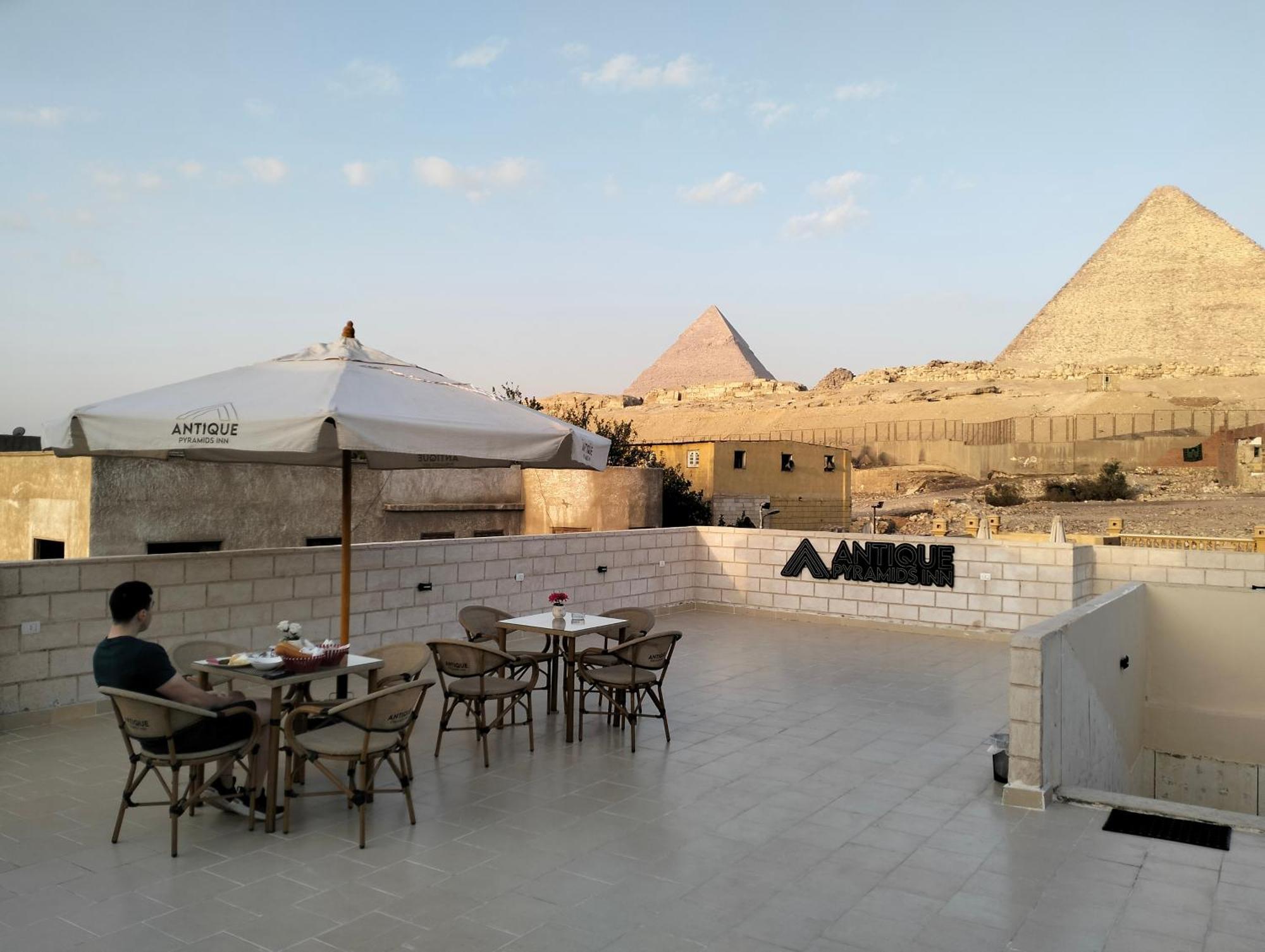 Antique Pyramids Inn Giza Extérieur photo