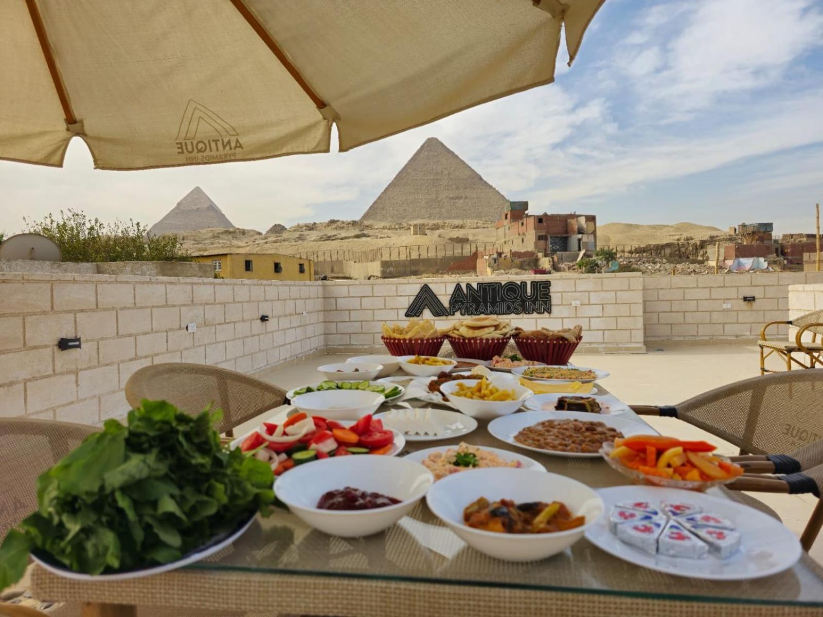 Antique Pyramids Inn Giza Extérieur photo