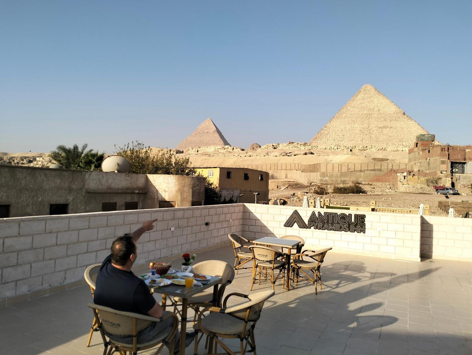 Antique Pyramids Inn Giza Extérieur photo
