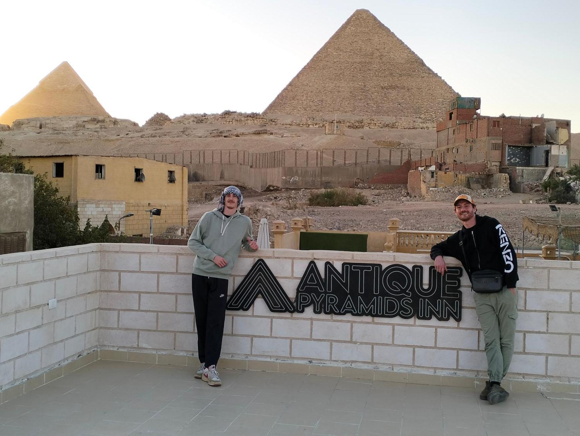 Antique Pyramids Inn Giza Extérieur photo