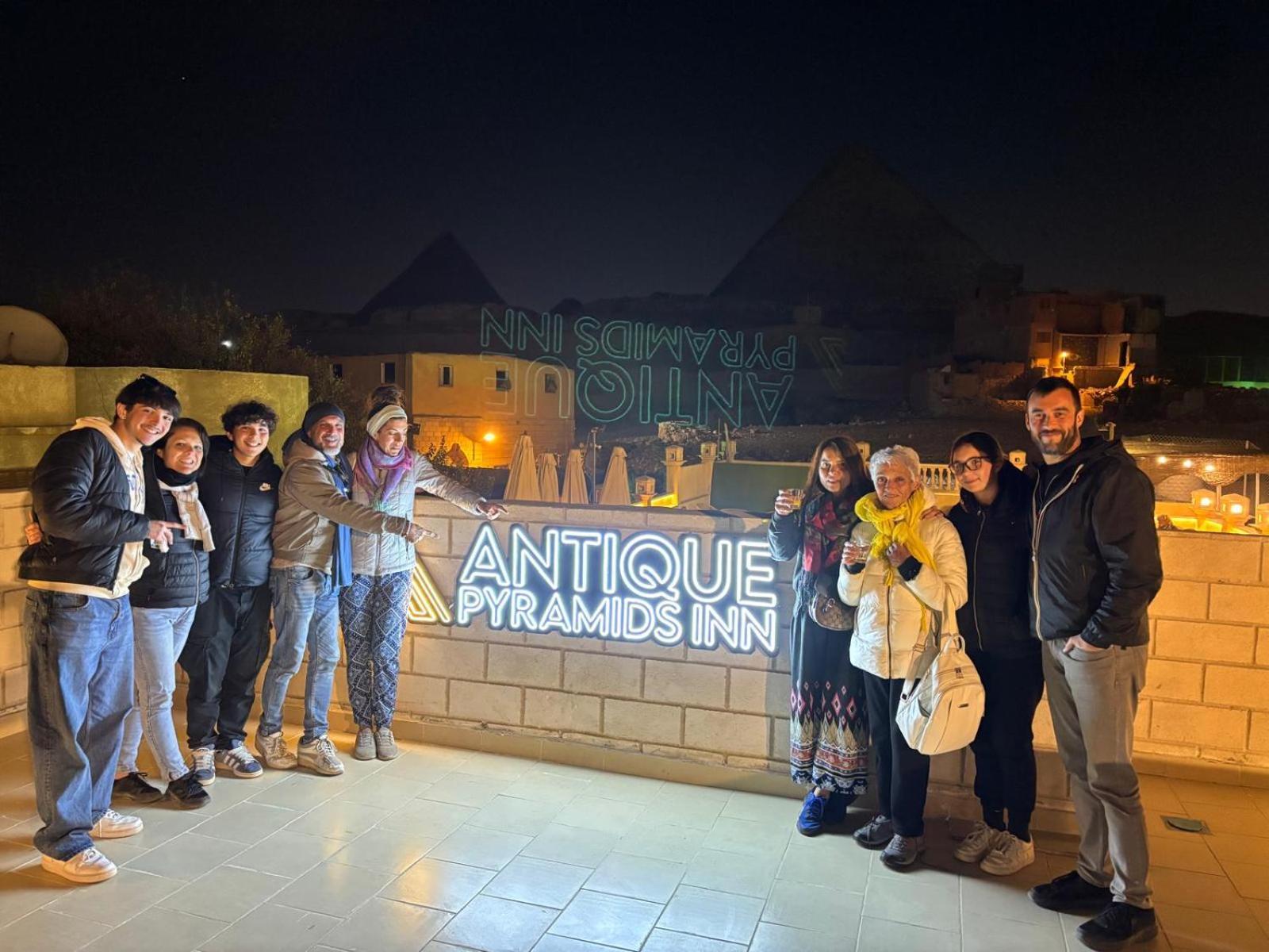 Antique Pyramids Inn Giza Extérieur photo
