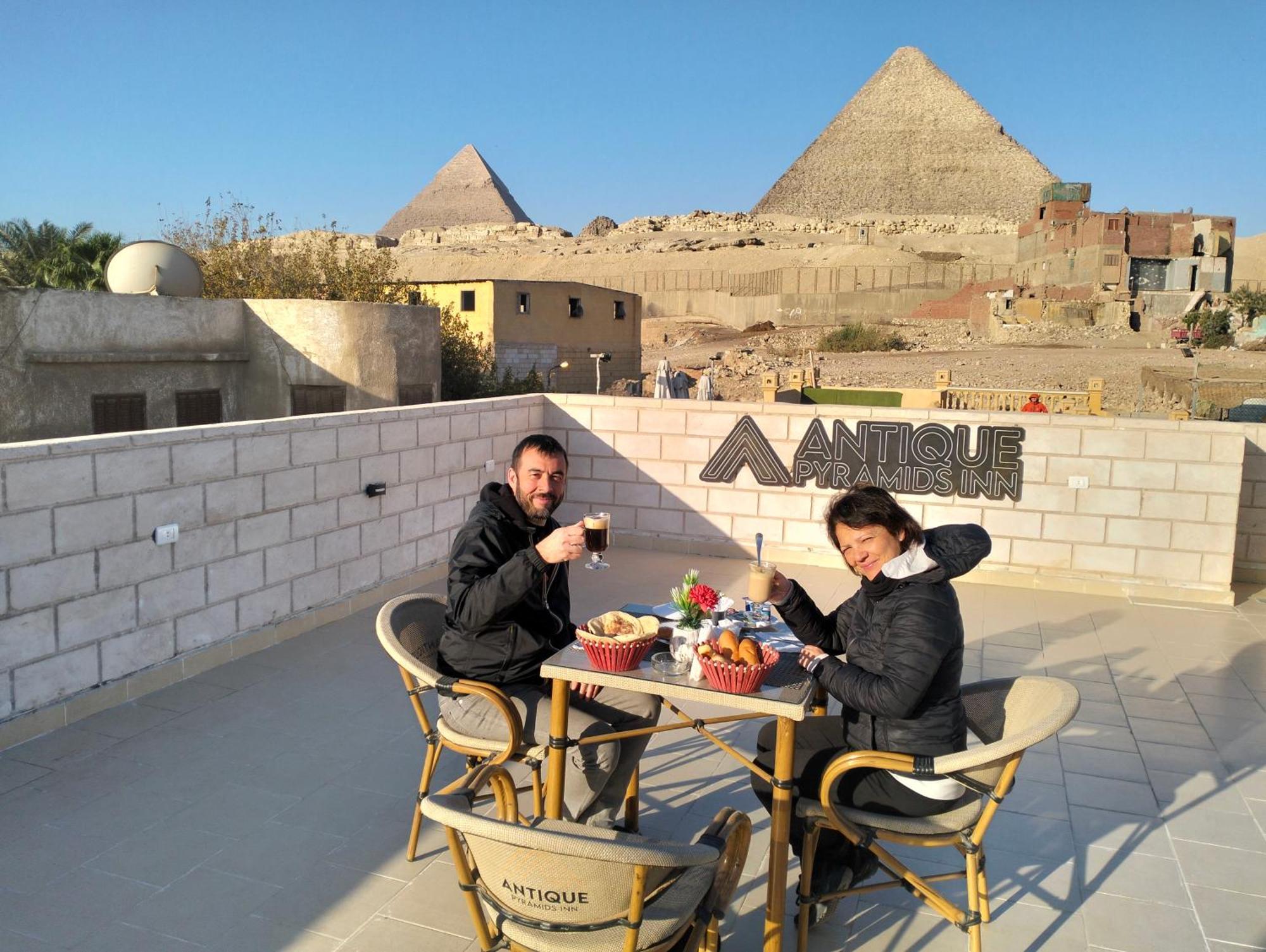 Antique Pyramids Inn Giza Extérieur photo